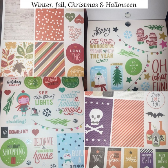 The Happy Planner Quotes & Seasonal Planning Stickers Inspirational Holidays - Picture 2 of 7